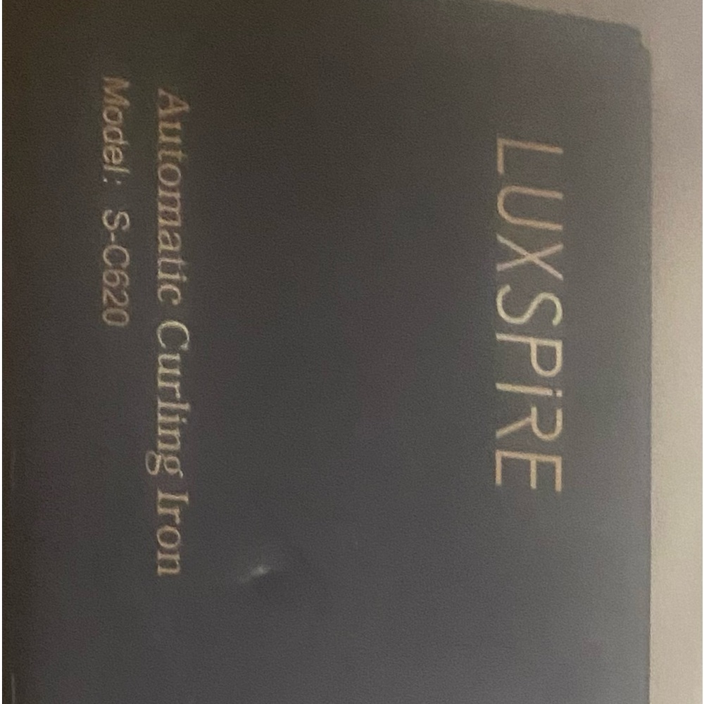 Luxspire automatic curling iron new in box